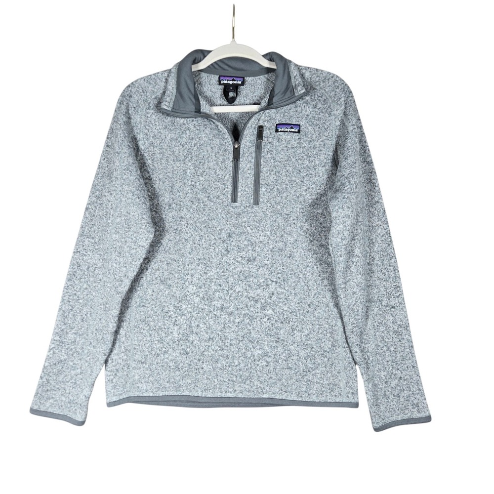 Patagonia Better Sweater S Gray 1/4 Zip Fleece Gorpcore Pullover Outdoors 25522